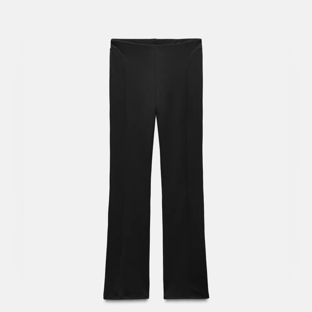 NWT Zara black flare leggings - small